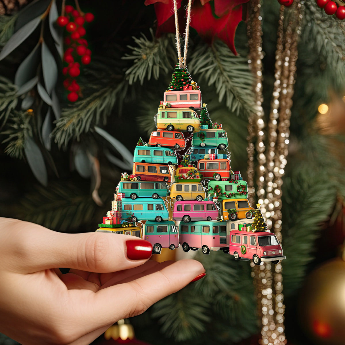 Holiday Roadtrip Ornaments