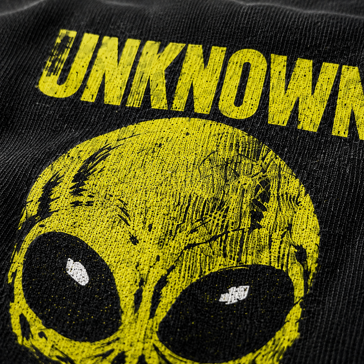 UNKNOWN Alien Skull Oversized Hoodie
