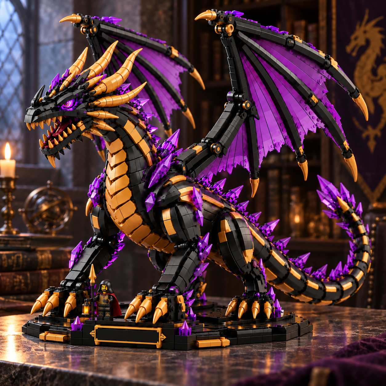 The Void Wyrm – Dragon Building Set for Adults