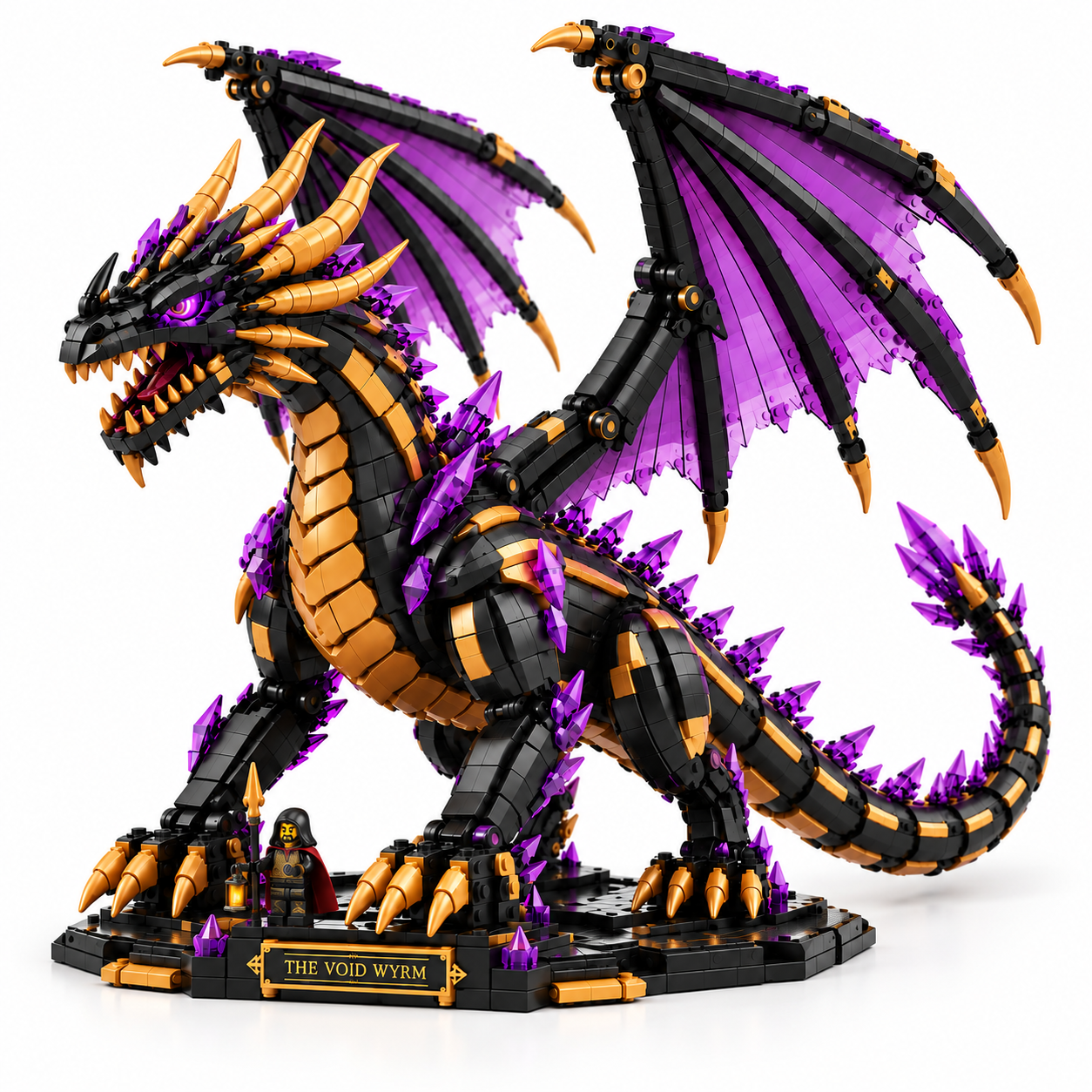 The Void Wyrm – Dragon Building Set for Adults