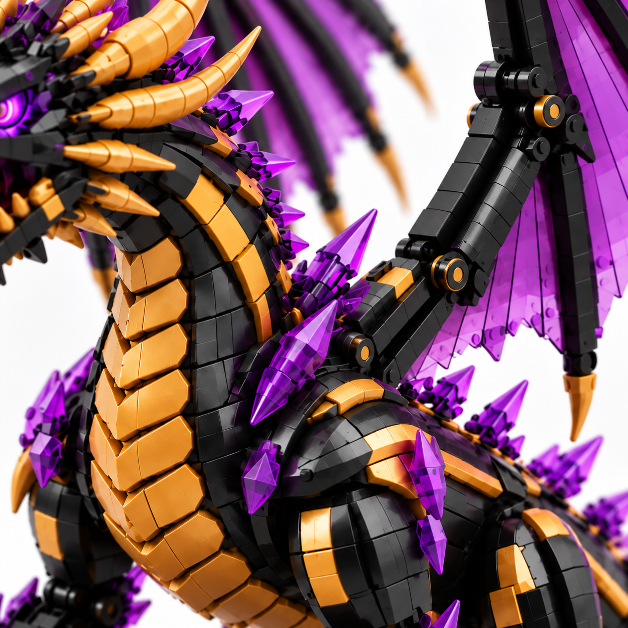The Void Wyrm – Dragon Building Set for Adults
