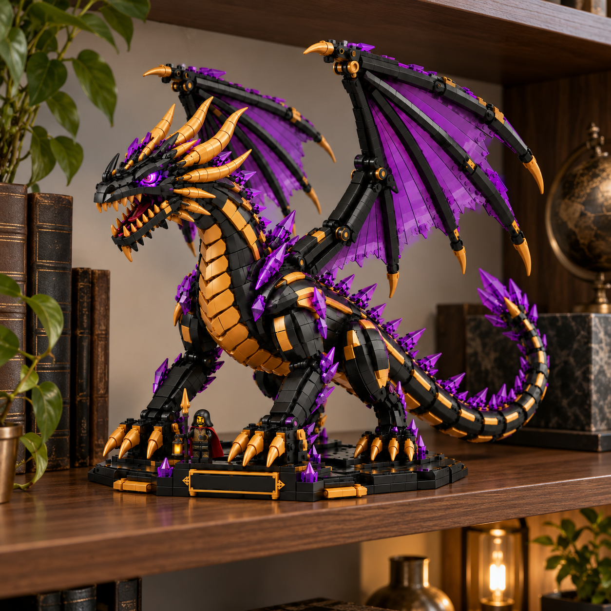 The Void Wyrm – Dragon Building Set for Adults