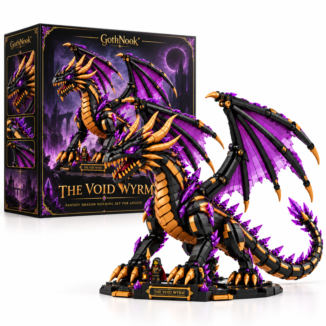 The Void Wyrm – Dragon Building Set for Adults