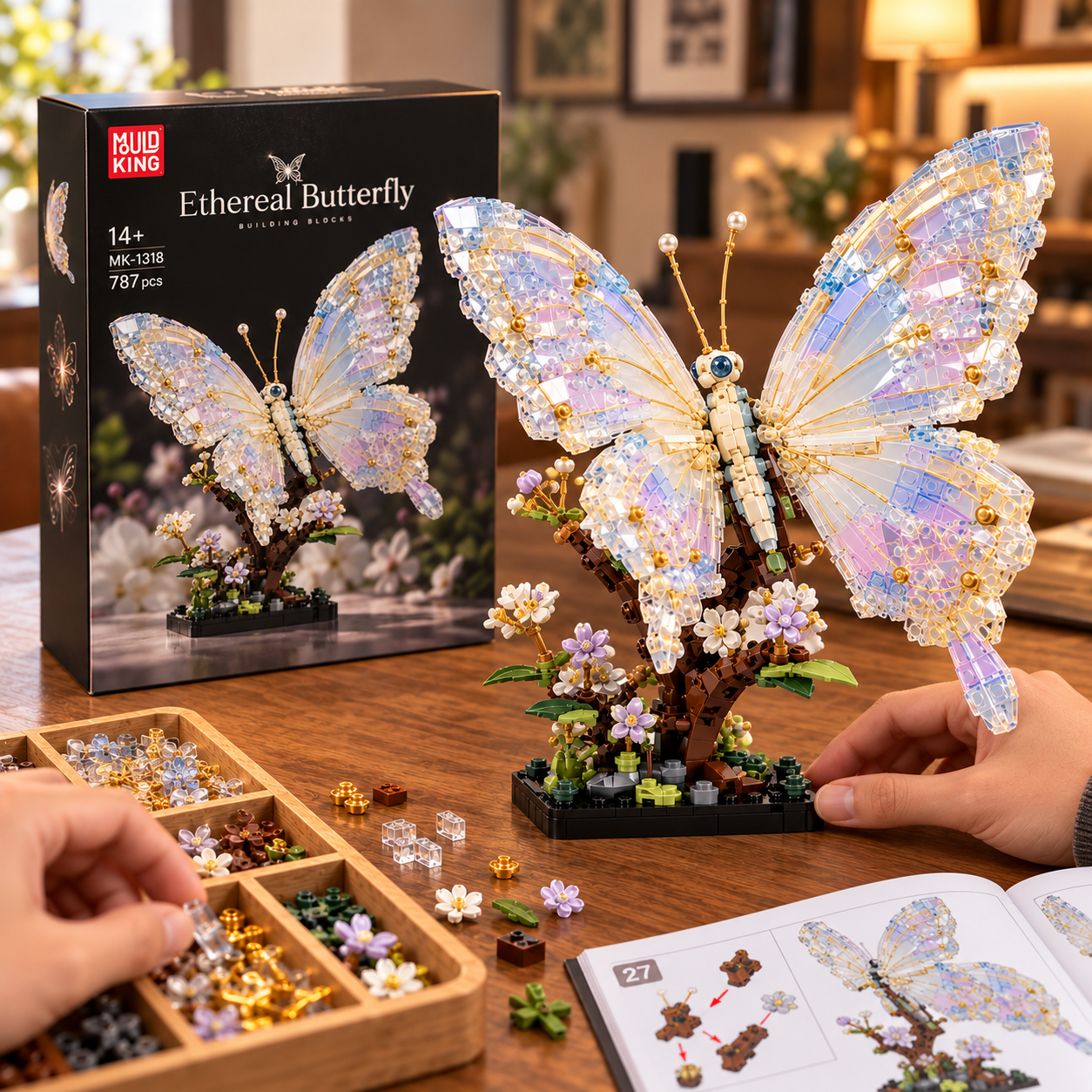 Ethereal Butterfly Building Set