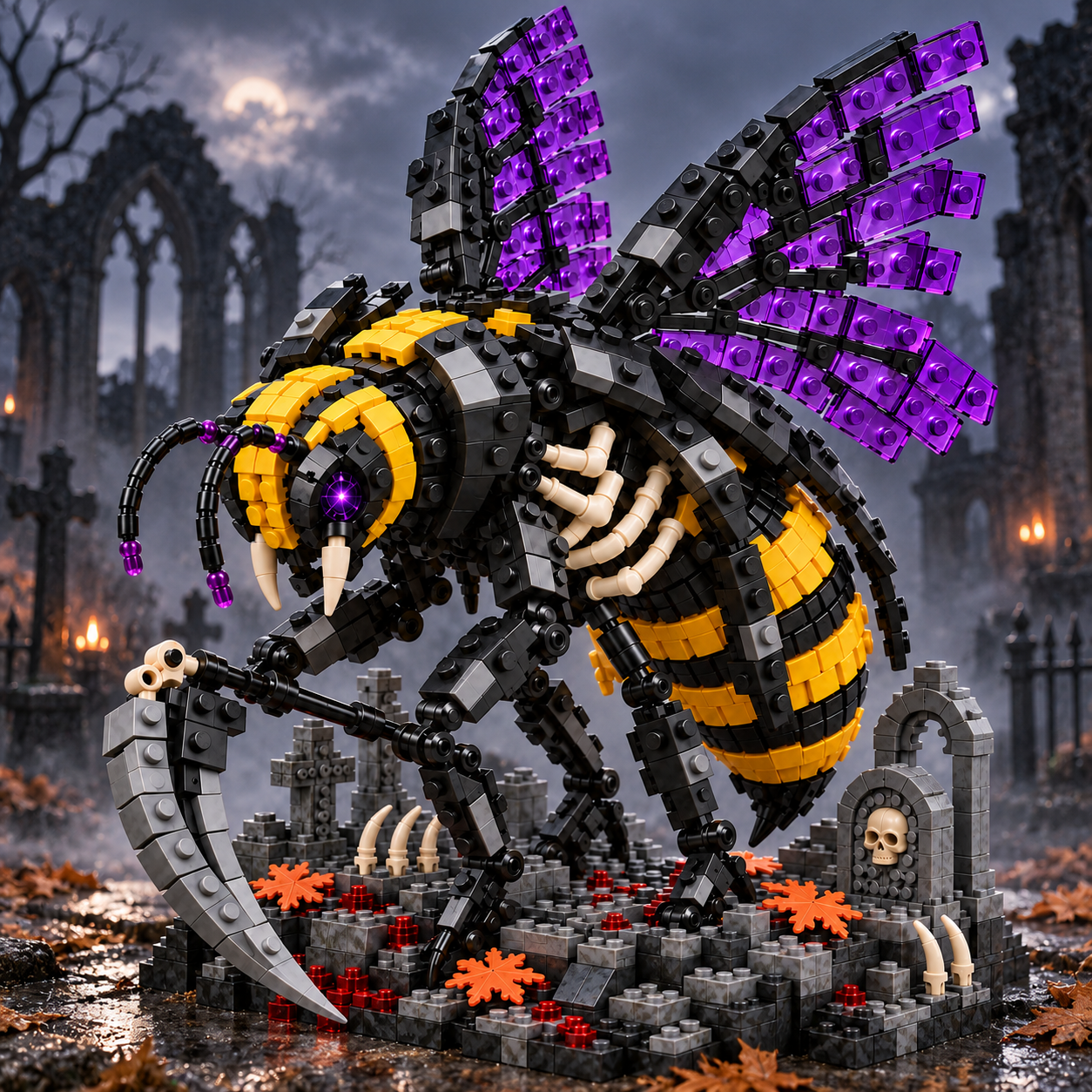 Grim Reaper Bumblebee Building Set