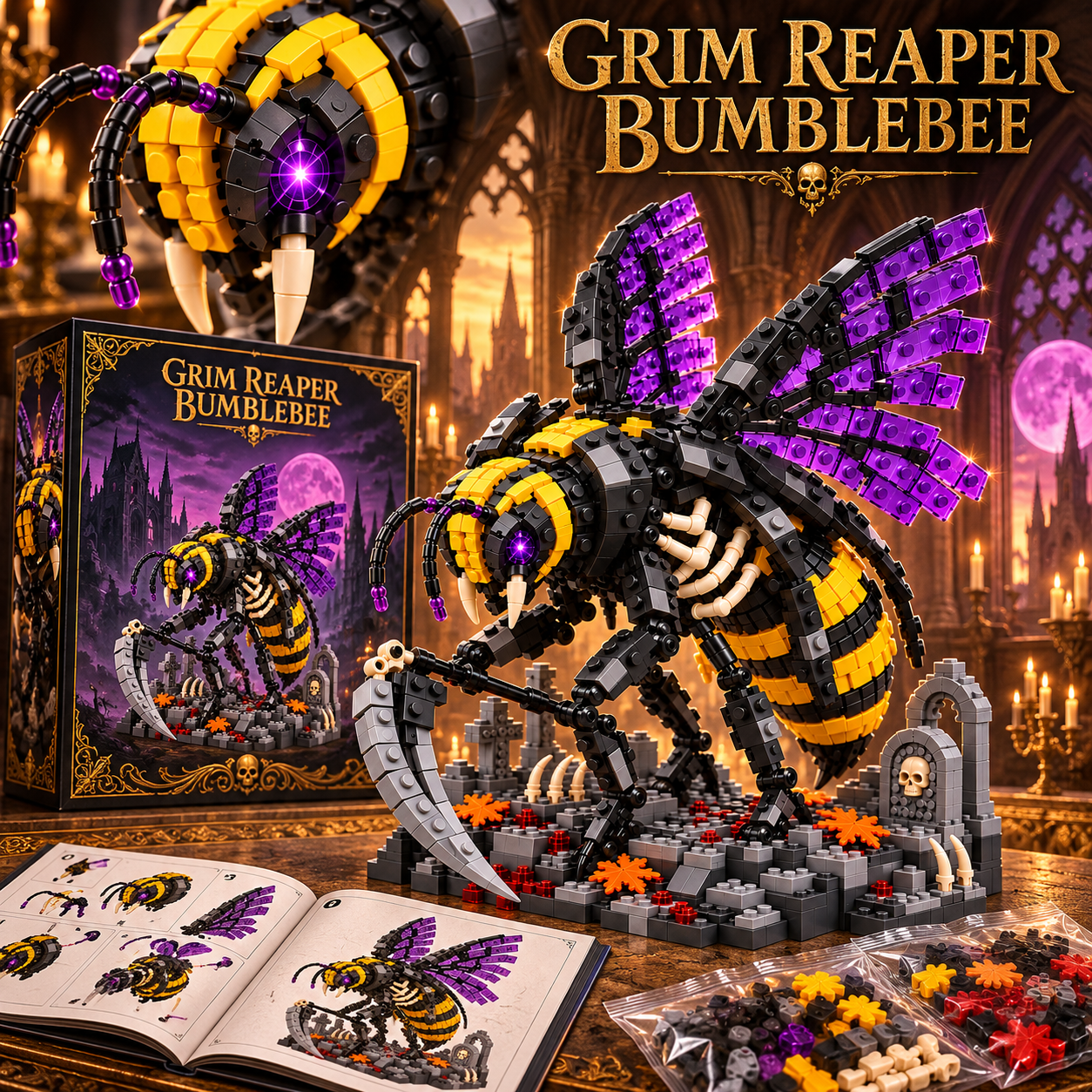 Grim Reaper Bumblebee Building Set