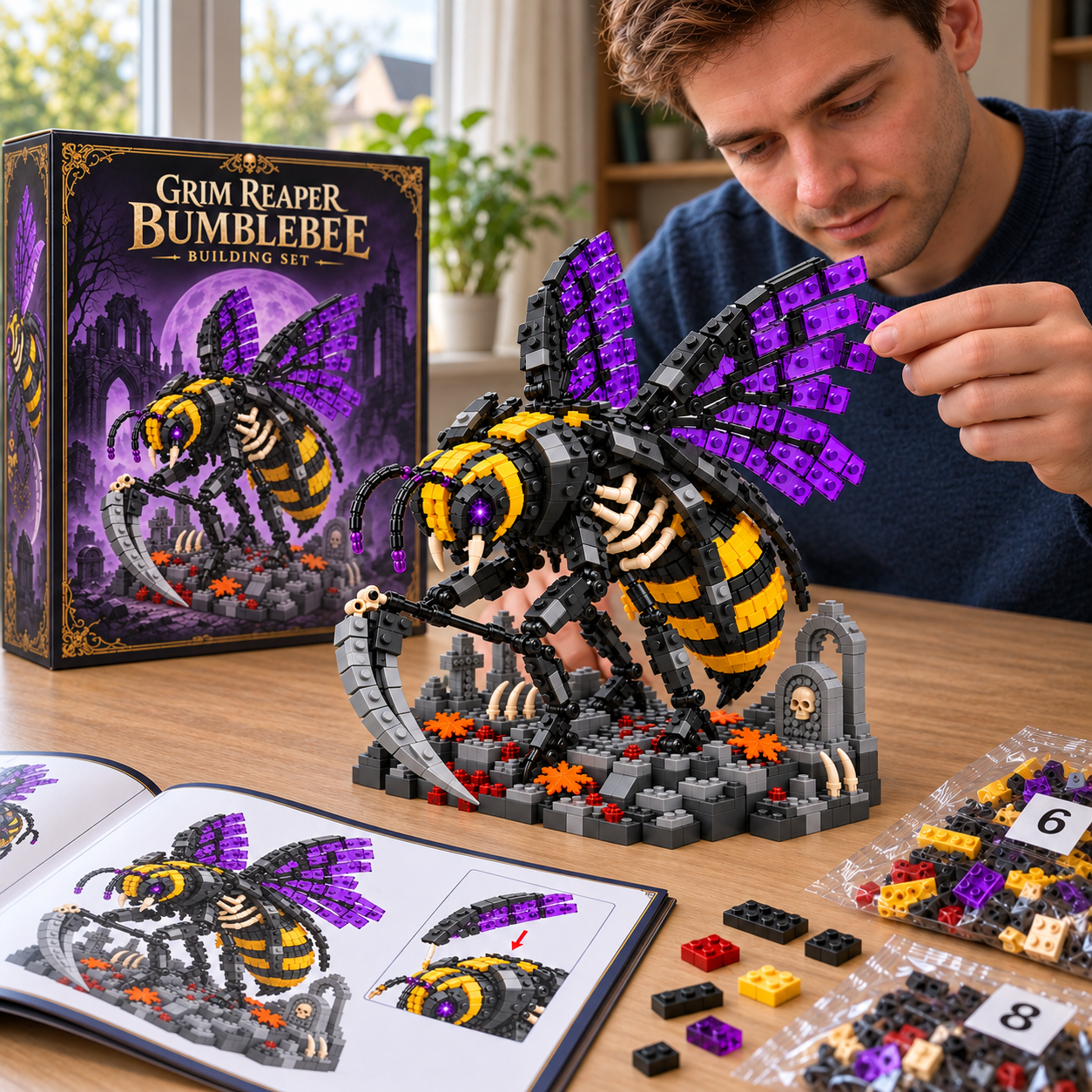 Grim Reaper Bumblebee Building Set
