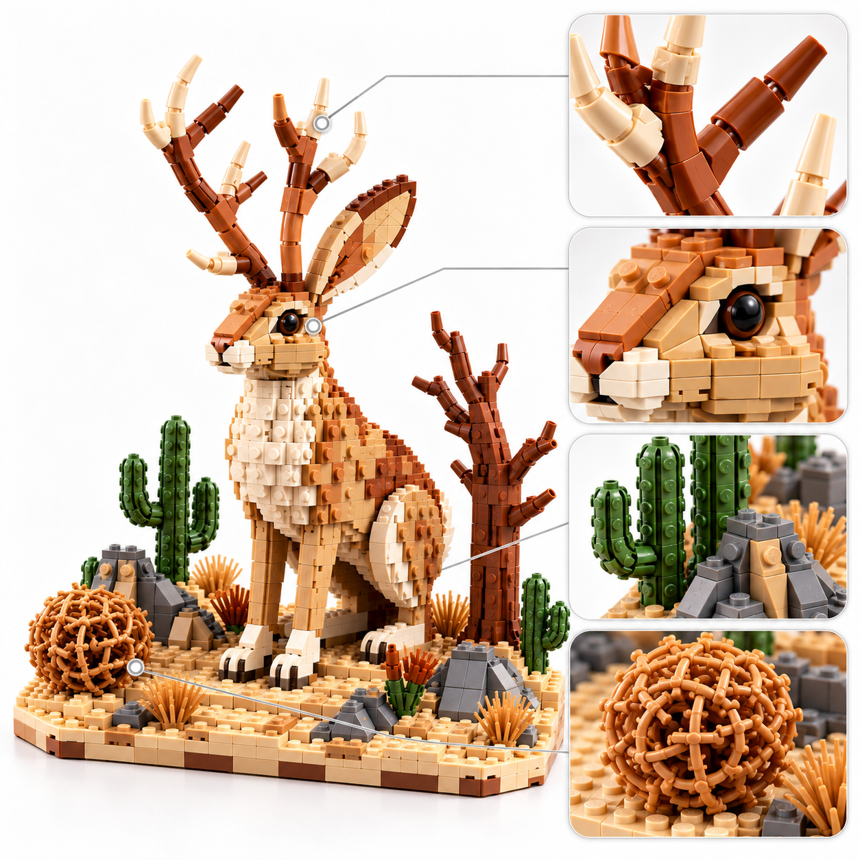 Jackalope Desert Building Set
