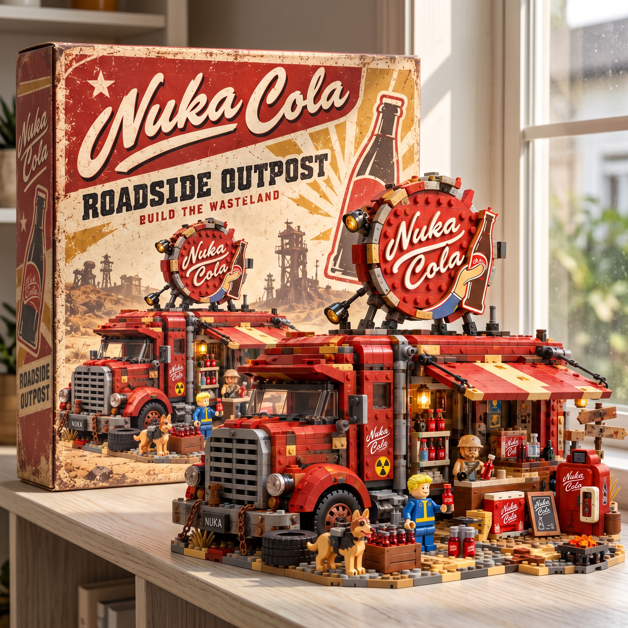 Wasteland Truck Stop Building Set