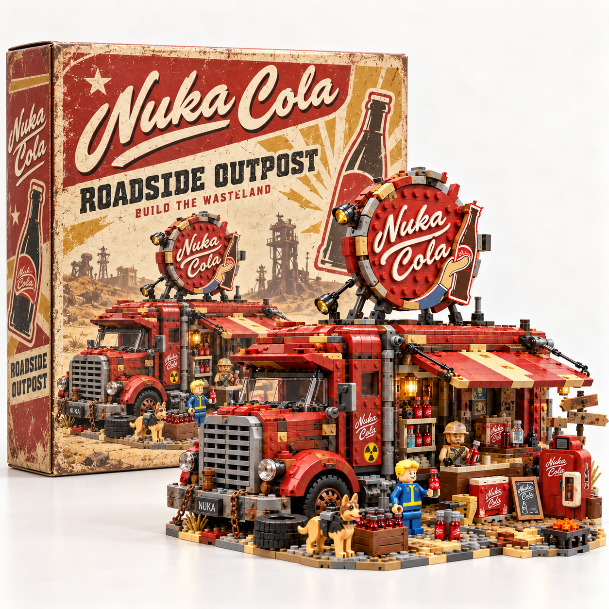 Wasteland Truck Stop Building Set