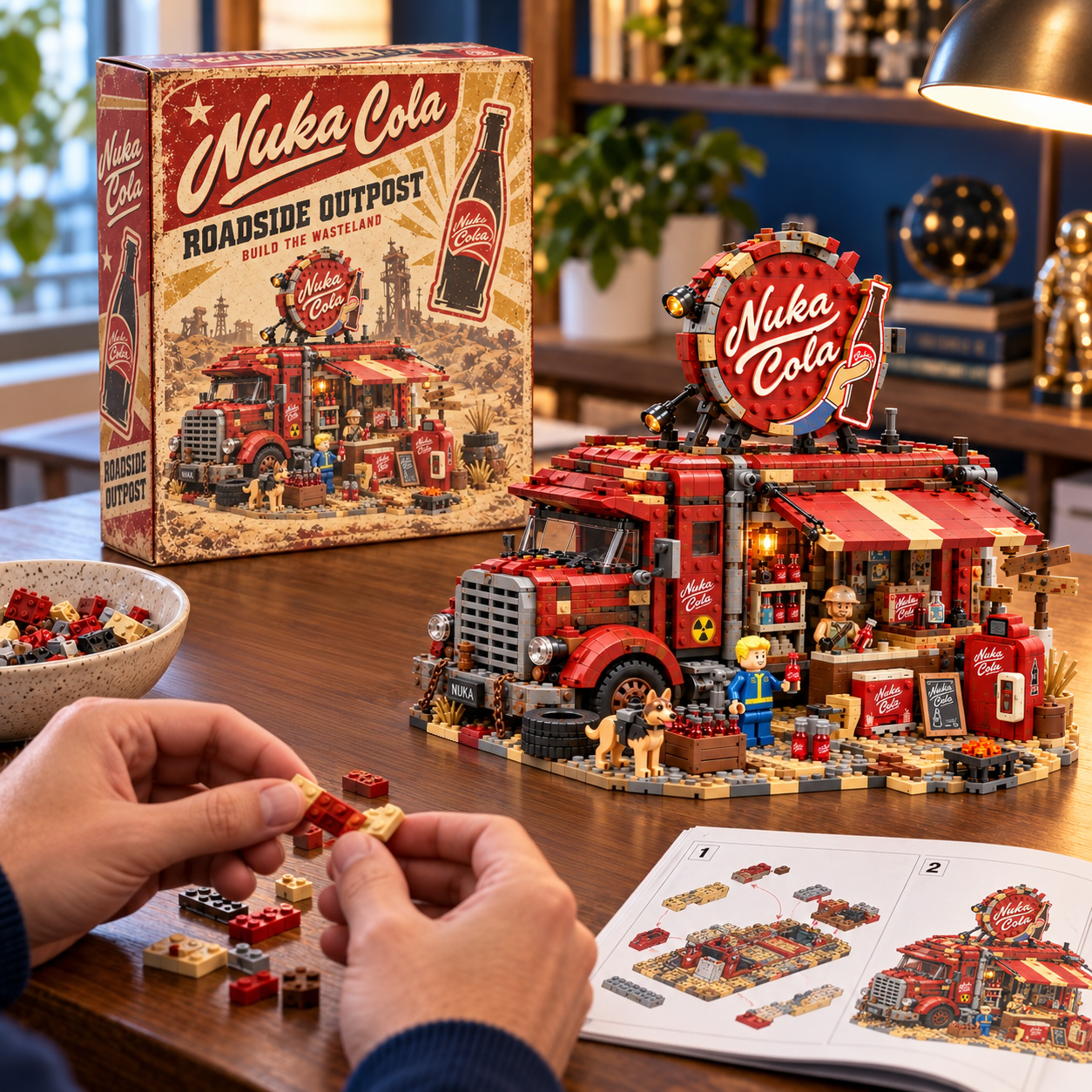 Wasteland Truck Stop Building Set