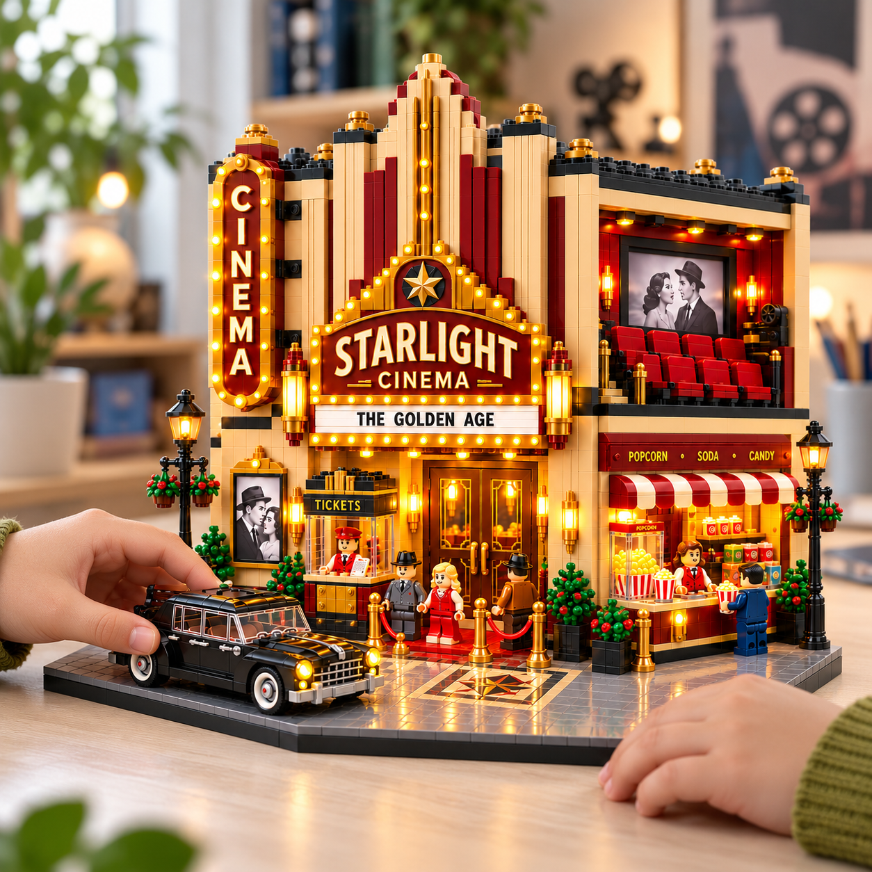 Starlight Cinema The Golden Age Building Set