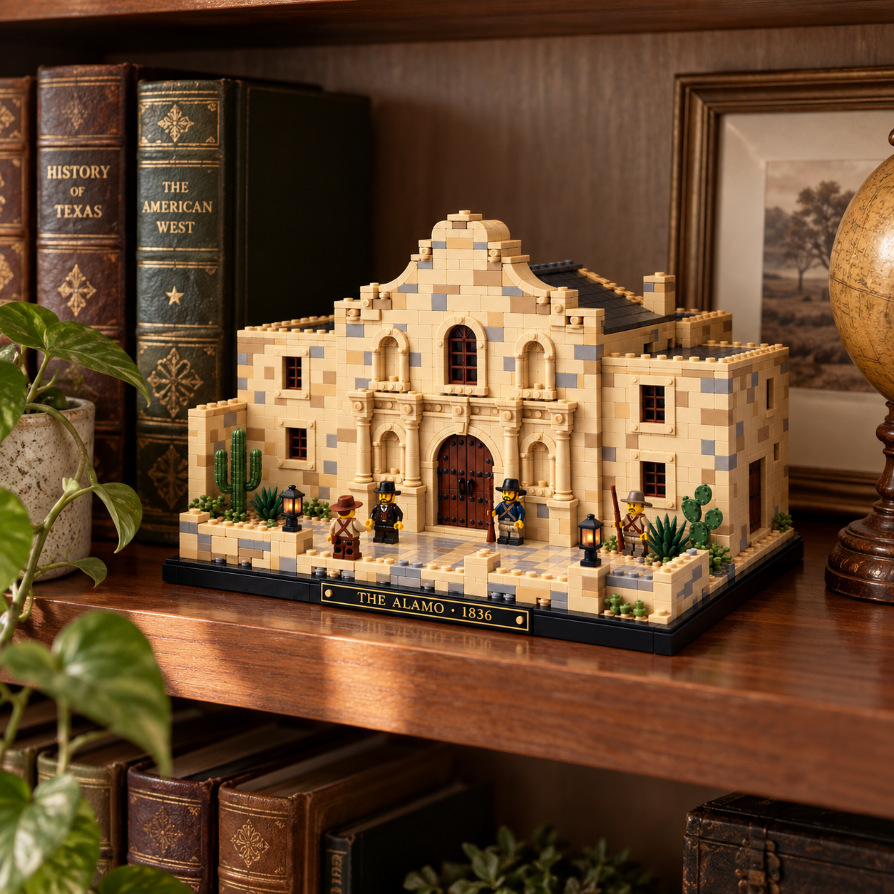 The Alamo 1836 – Historic Texas Mission Building Set