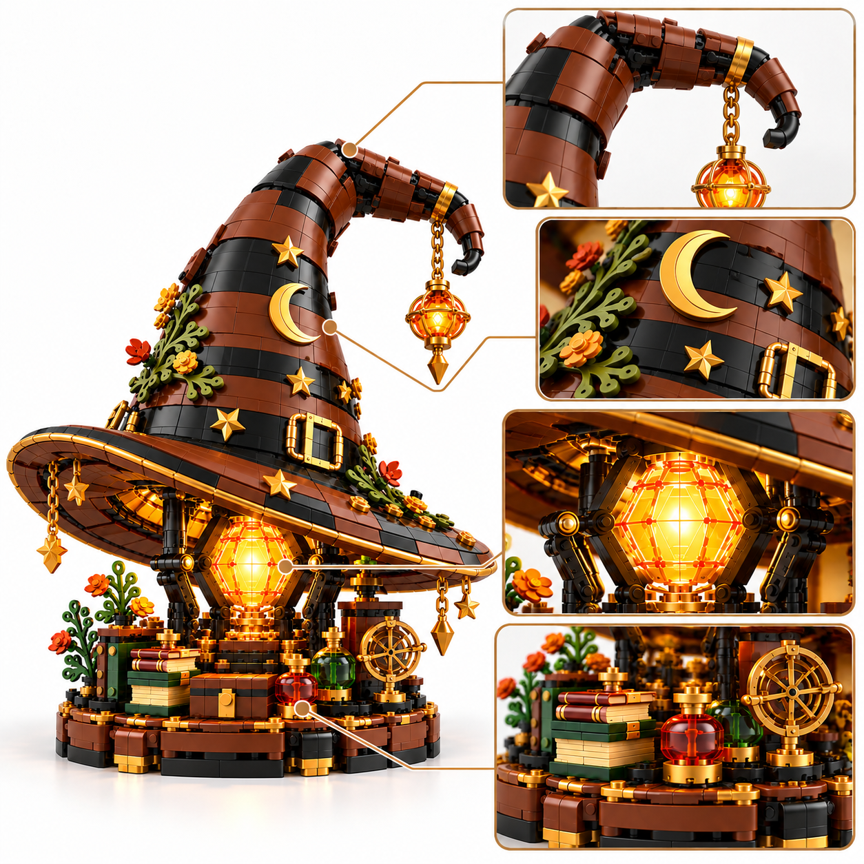 THE LAST SPELL – Wizard's Hat Building Set