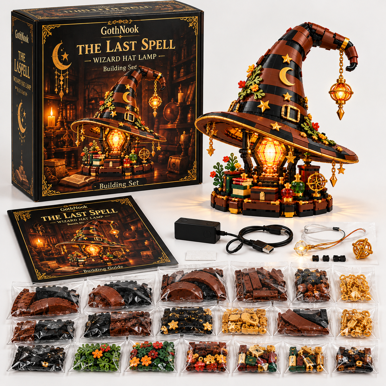 THE LAST SPELL – Wizard's Hat Building Set
