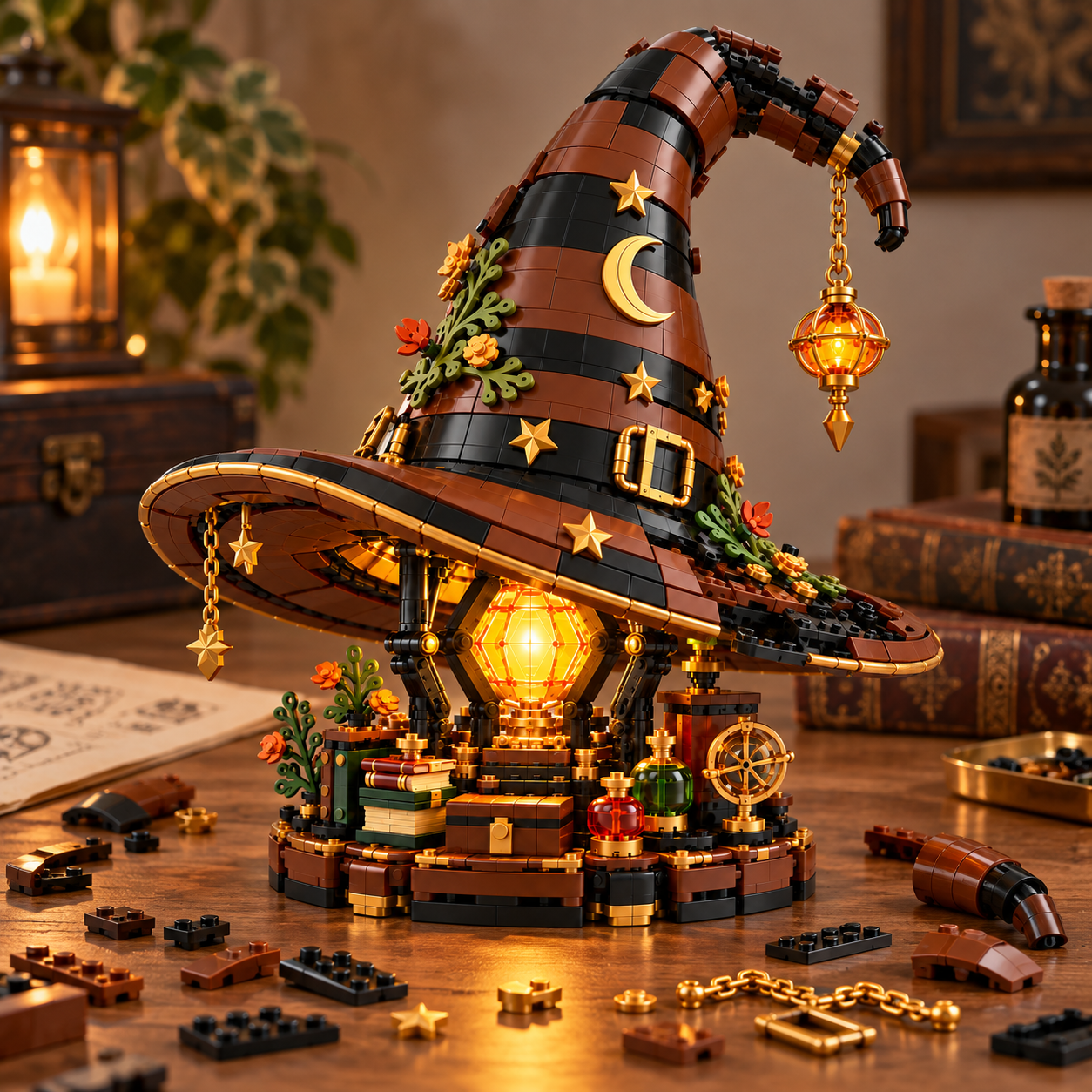 THE LAST SPELL – Wizard's Hat Building Set