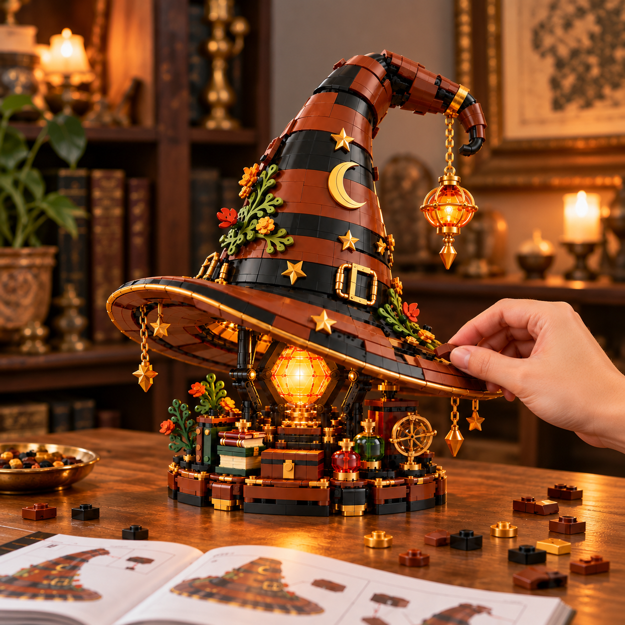 THE LAST SPELL – Wizard's Hat Building Set