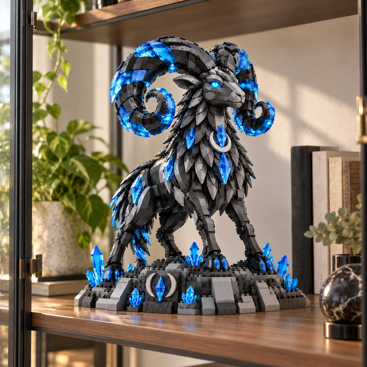 The Ancient Ram – Crystal Guardian Building Set
