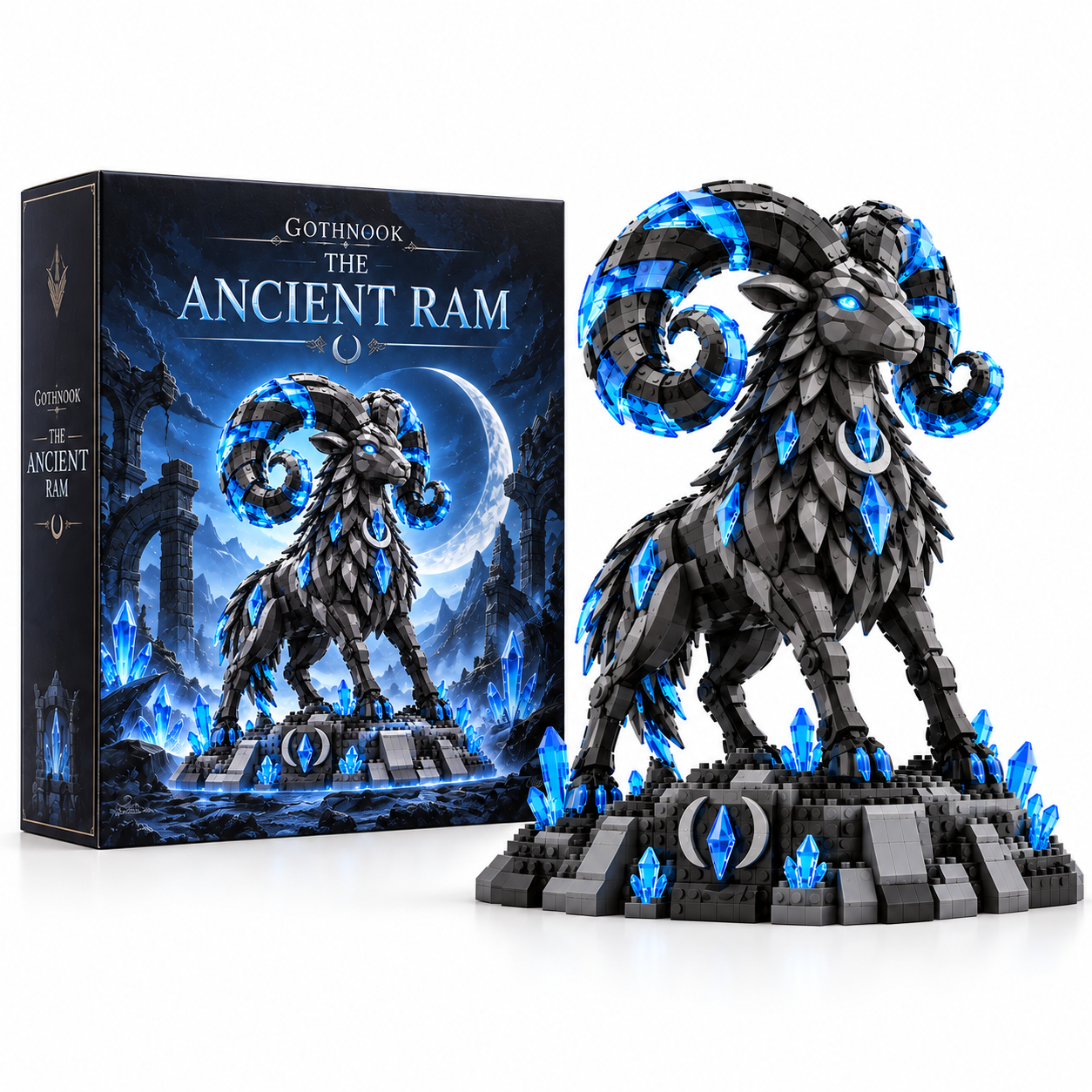 The Ancient Ram – Crystal Guardian Building Set