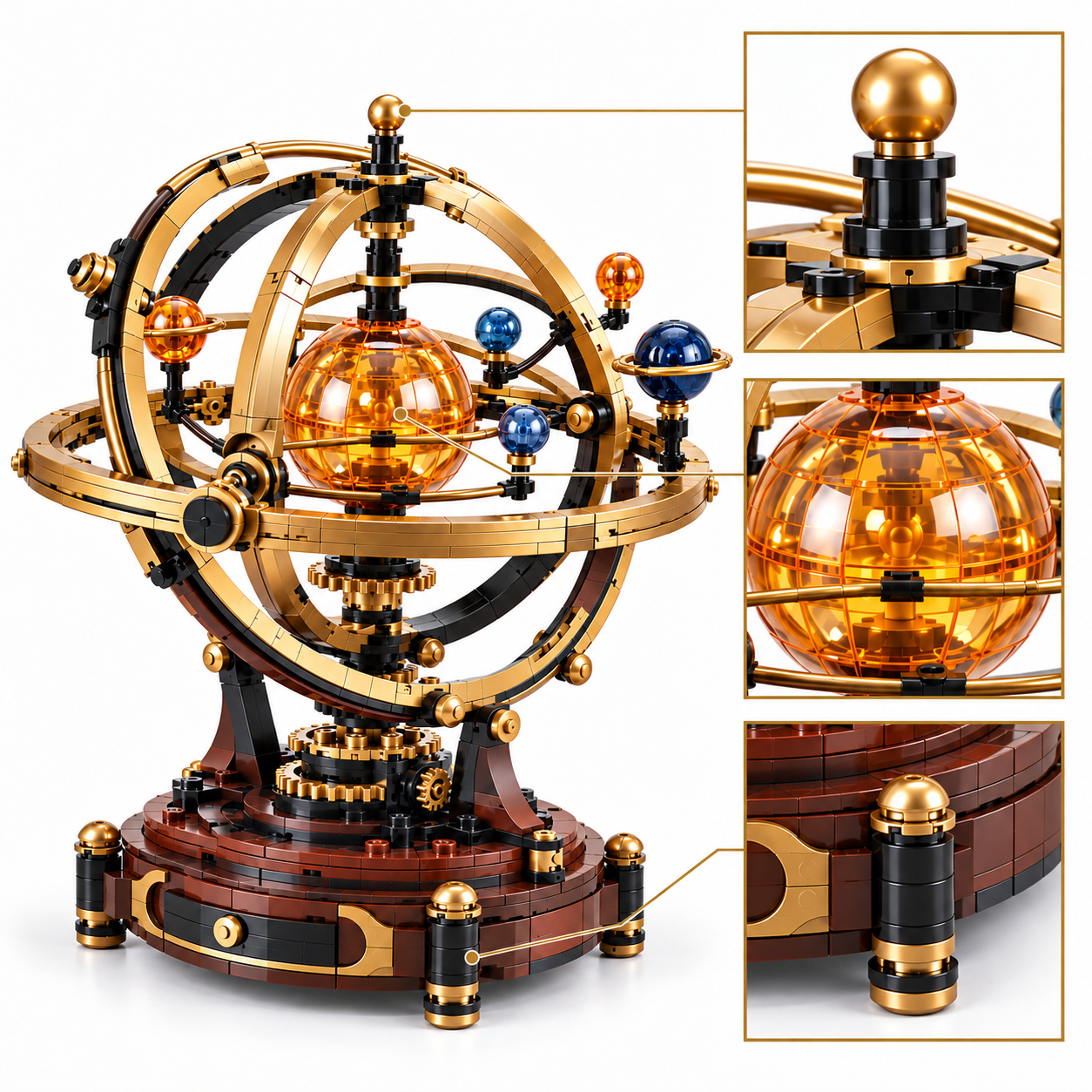 The Celestial Machine – Astronomical Orrery Building Set
