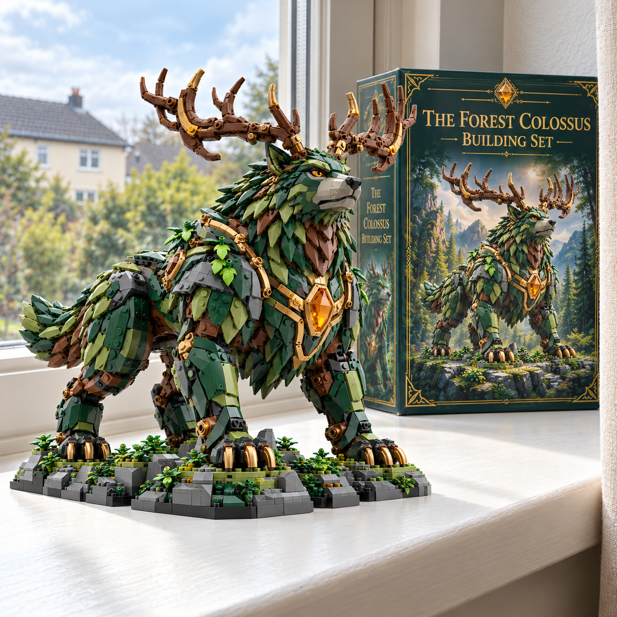 The Forest Colossus – Legendary Forest Guardian Building Set