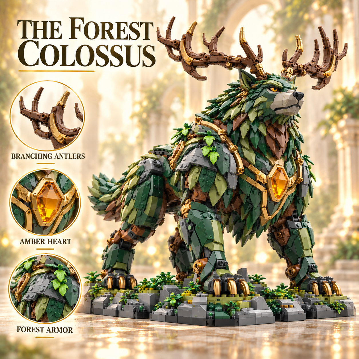 The Forest Colossus – Legendary Forest Guardian Building Set