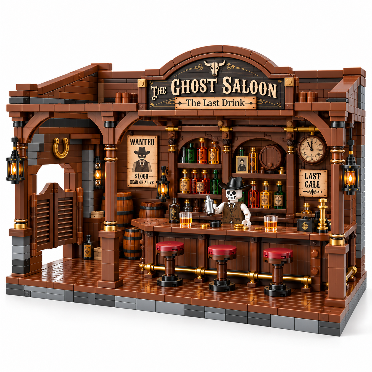 The Ghost Saloon – The Last Drink Building Set