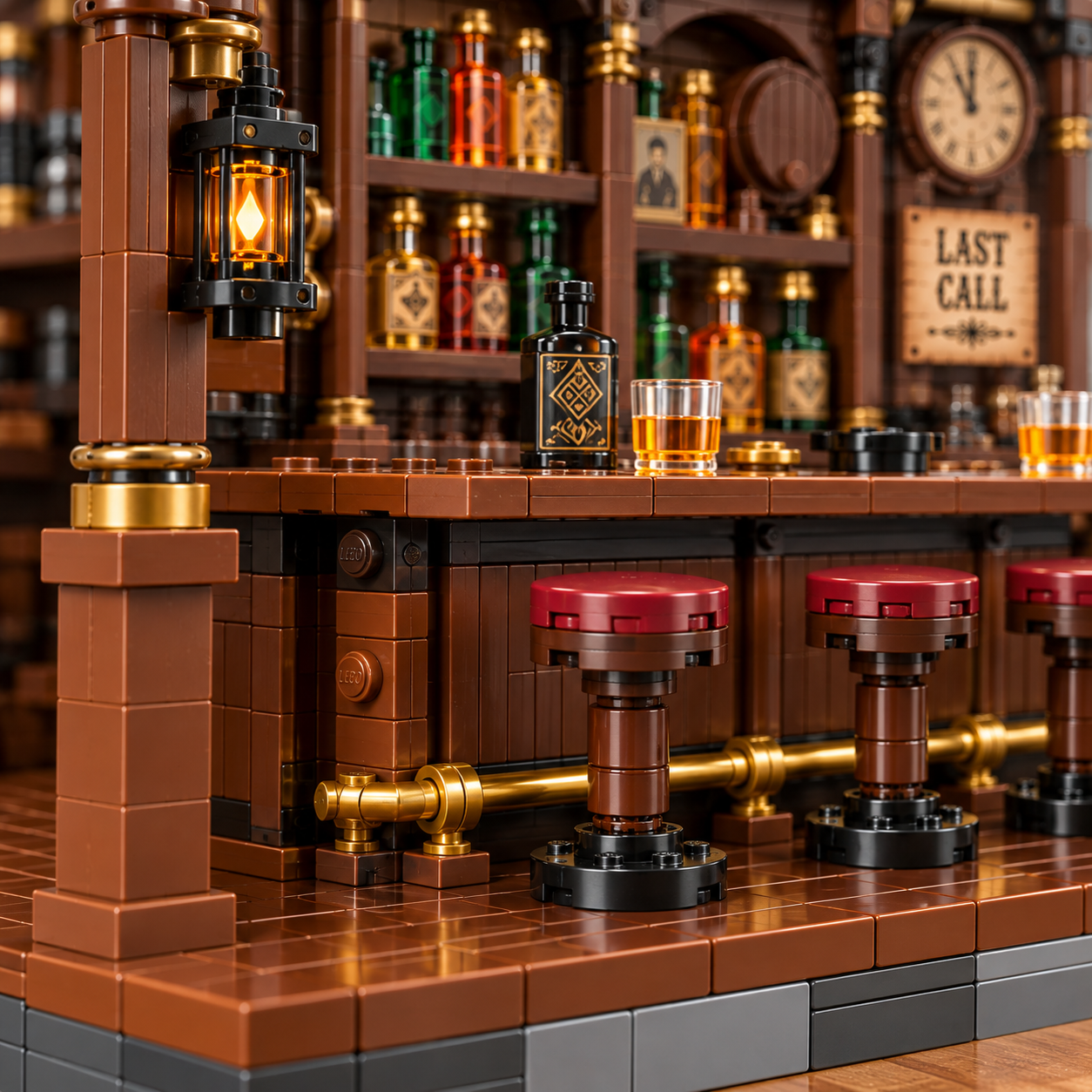 The Ghost Saloon – The Last Drink Building Set