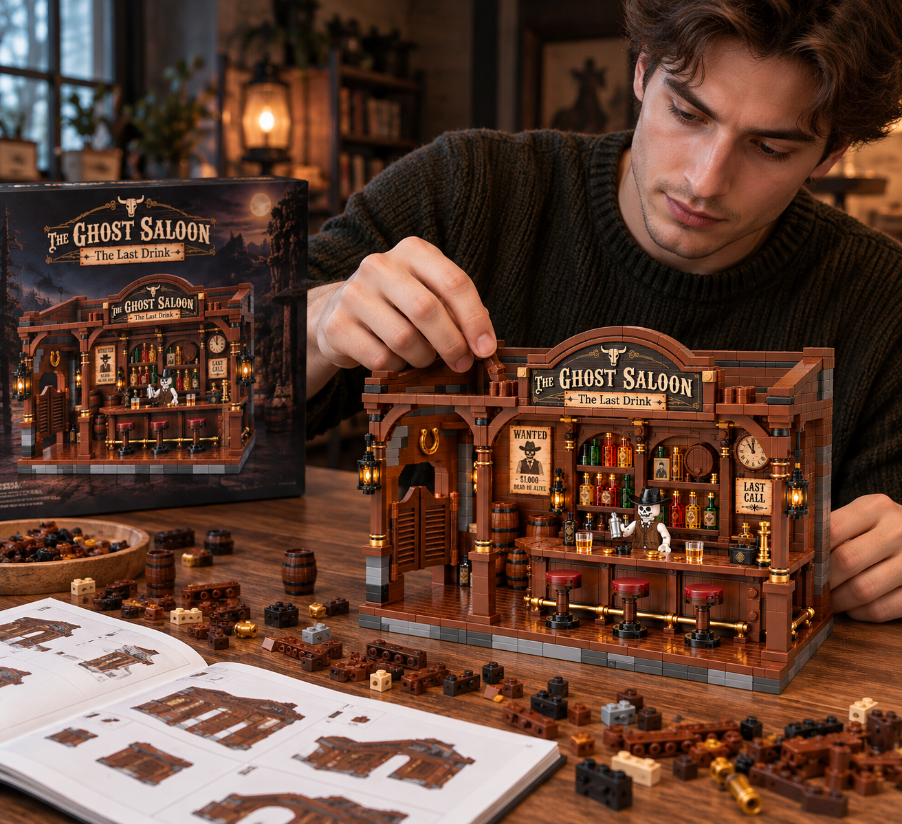 The Ghost Saloon – The Last Drink Building Set