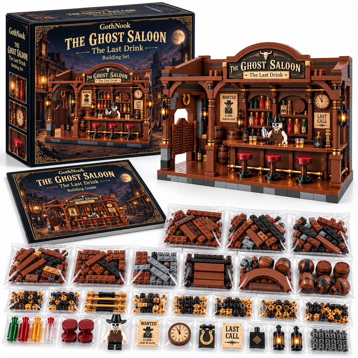 The Ghost Saloon – The Last Drink Building Set