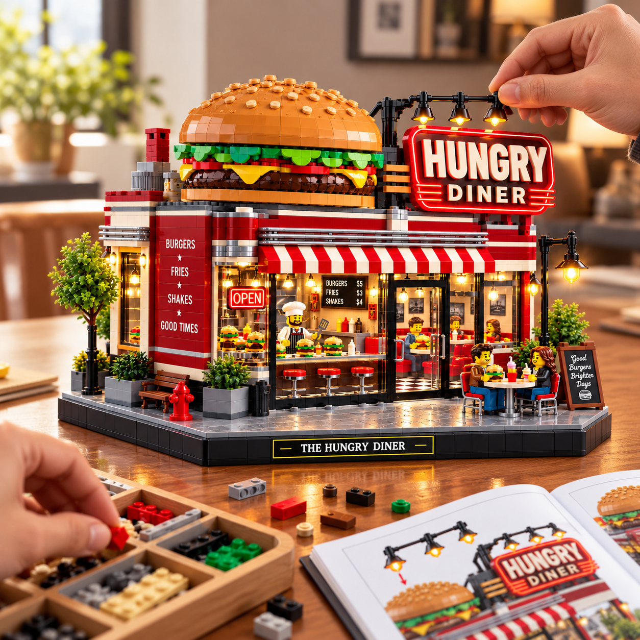The Hungry Diner Building Set