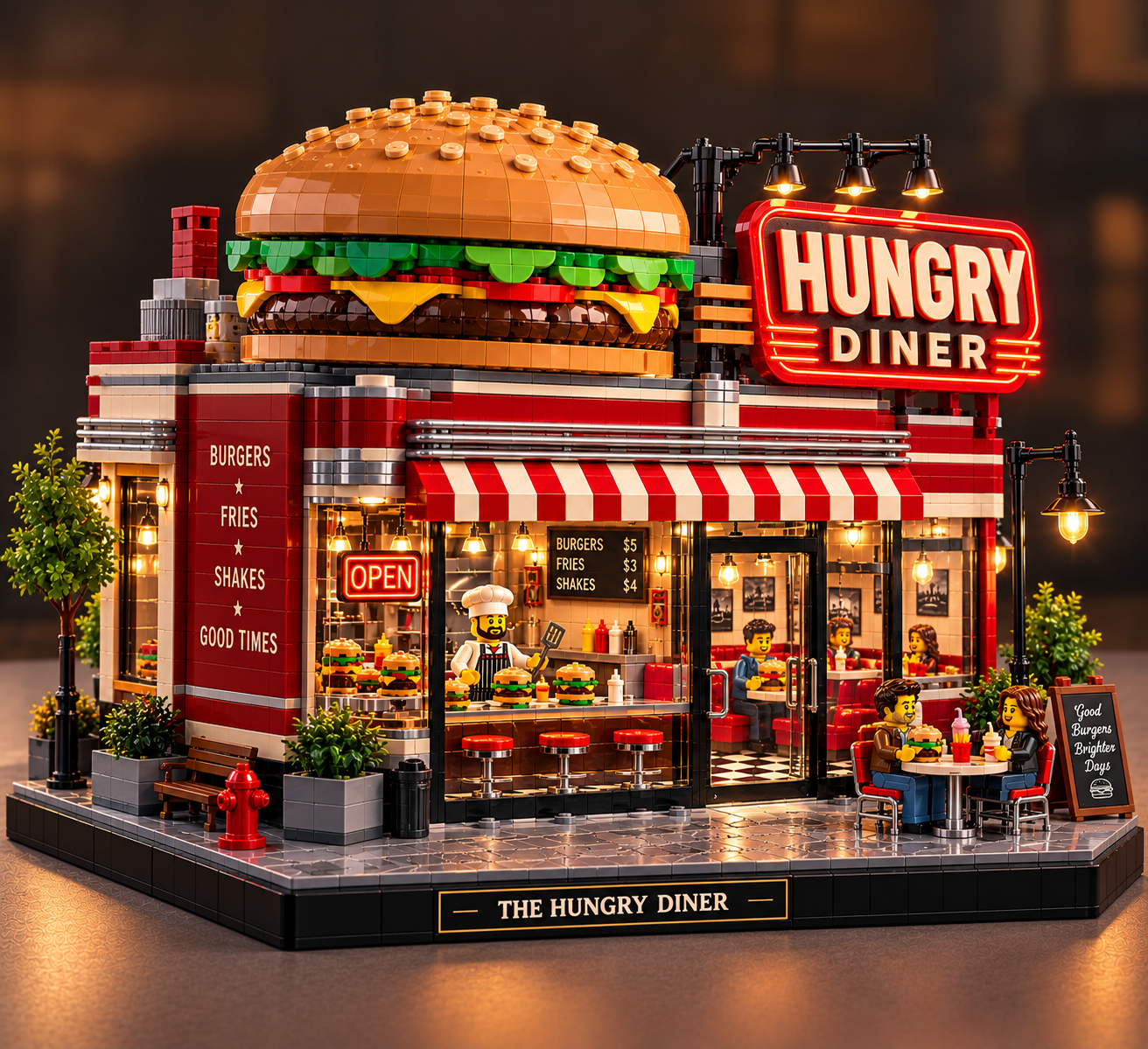 The Hungry Diner Building Set