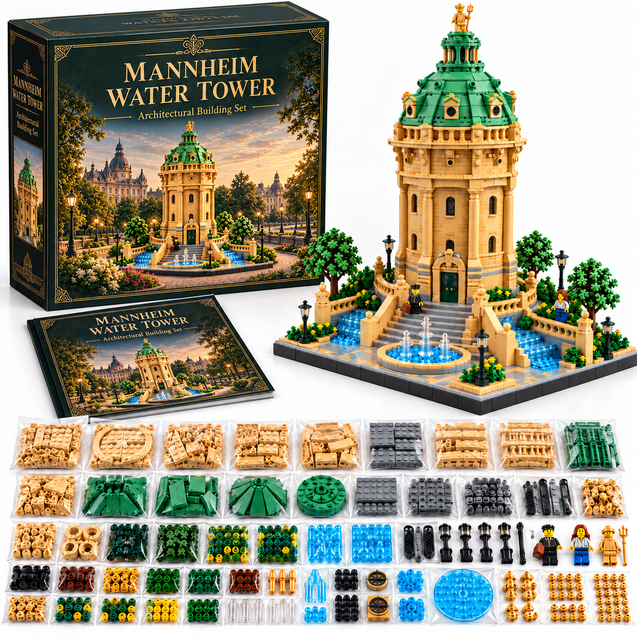 The Mannheim Water Tower – German Landmark Building Set