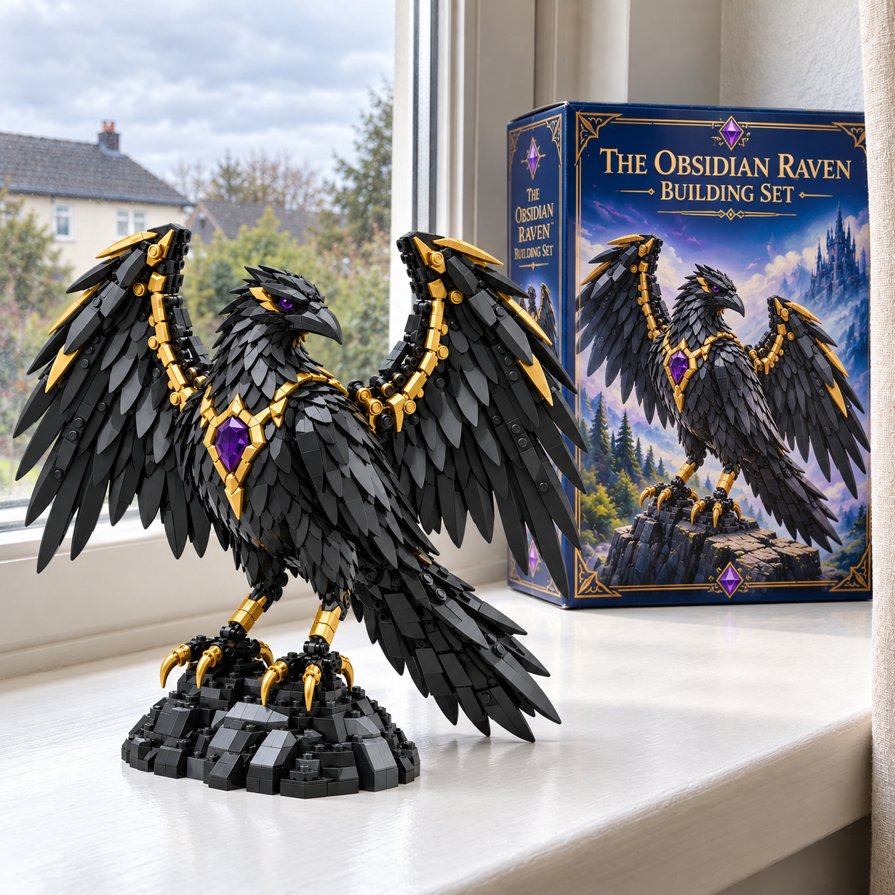The Obsidian Raven Building Set