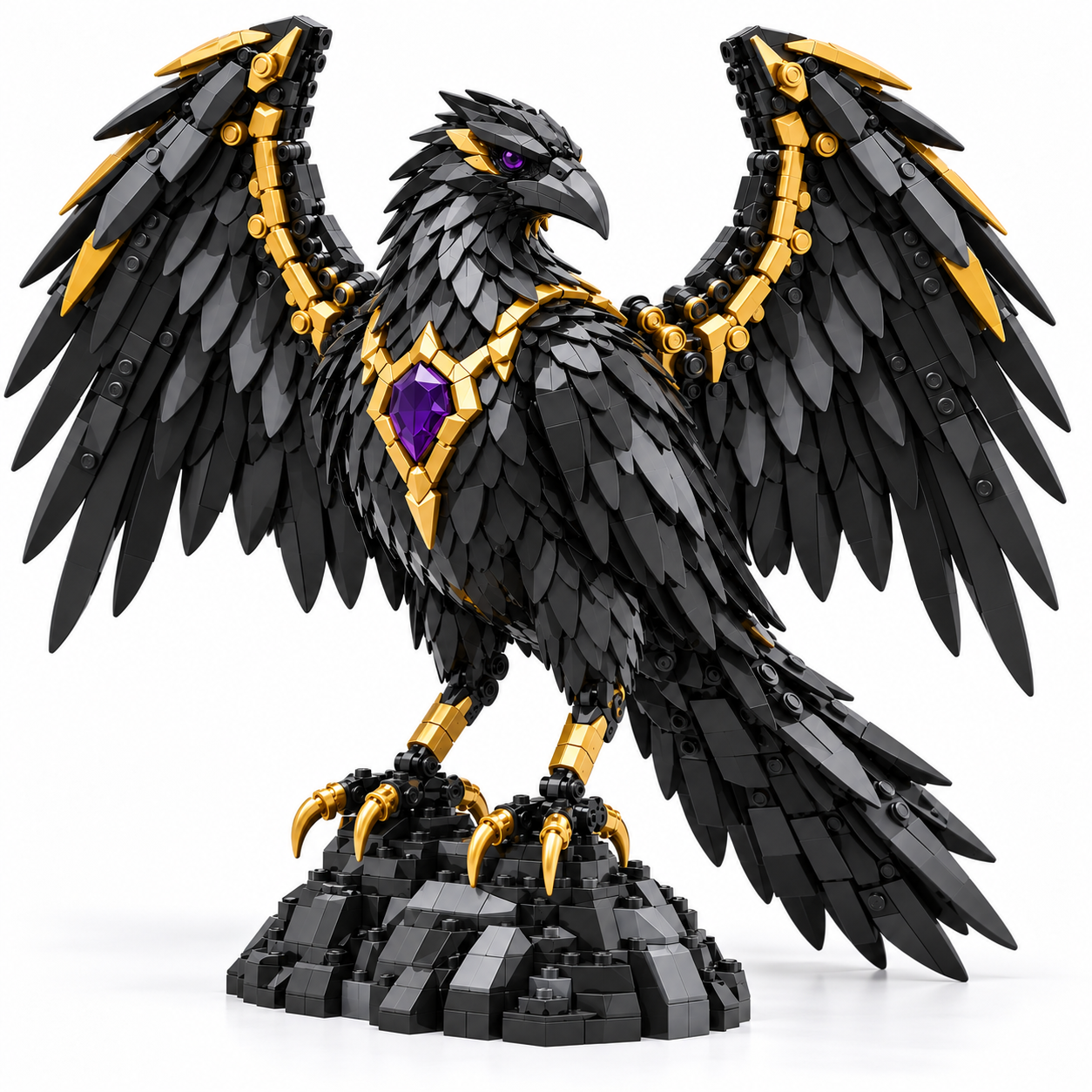The Obsidian Raven Building Set
