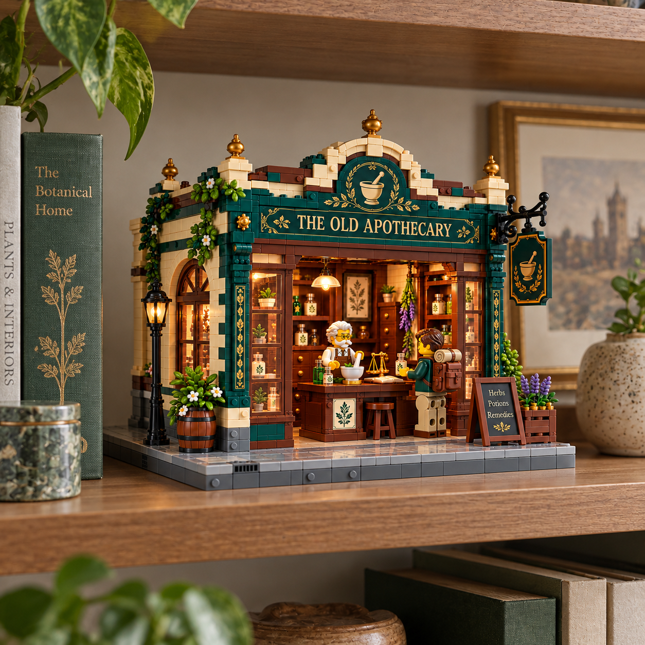 The Old Apothecary – Vintage Pharmacy Building Set