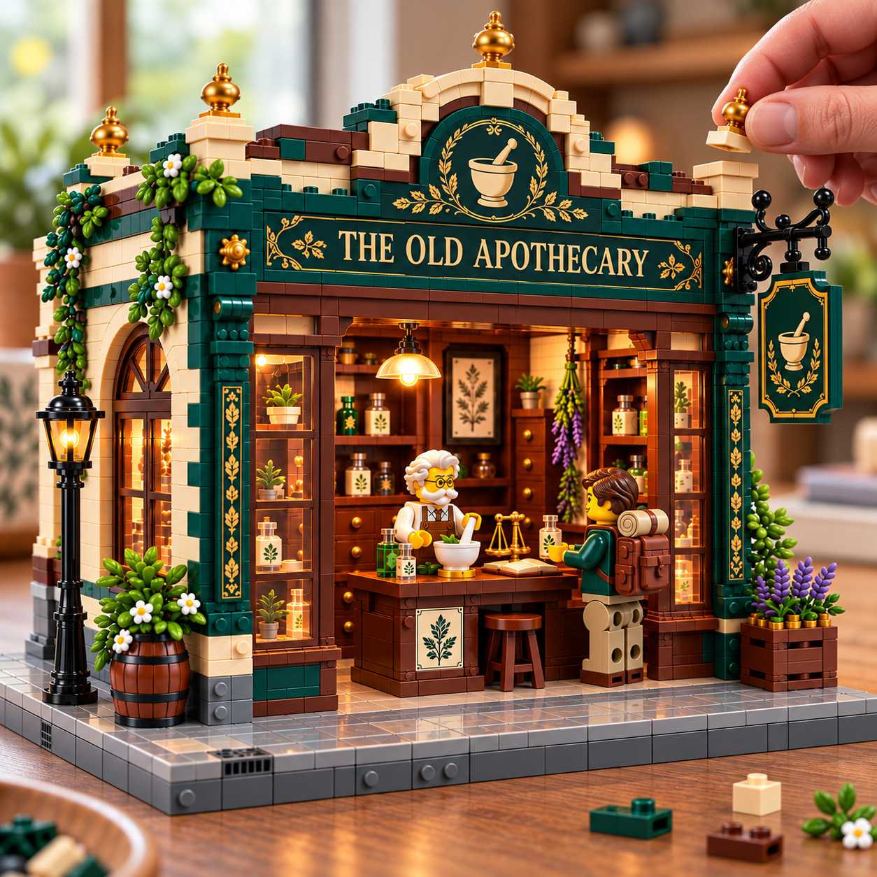 The Old Apothecary – Vintage Pharmacy Building Set