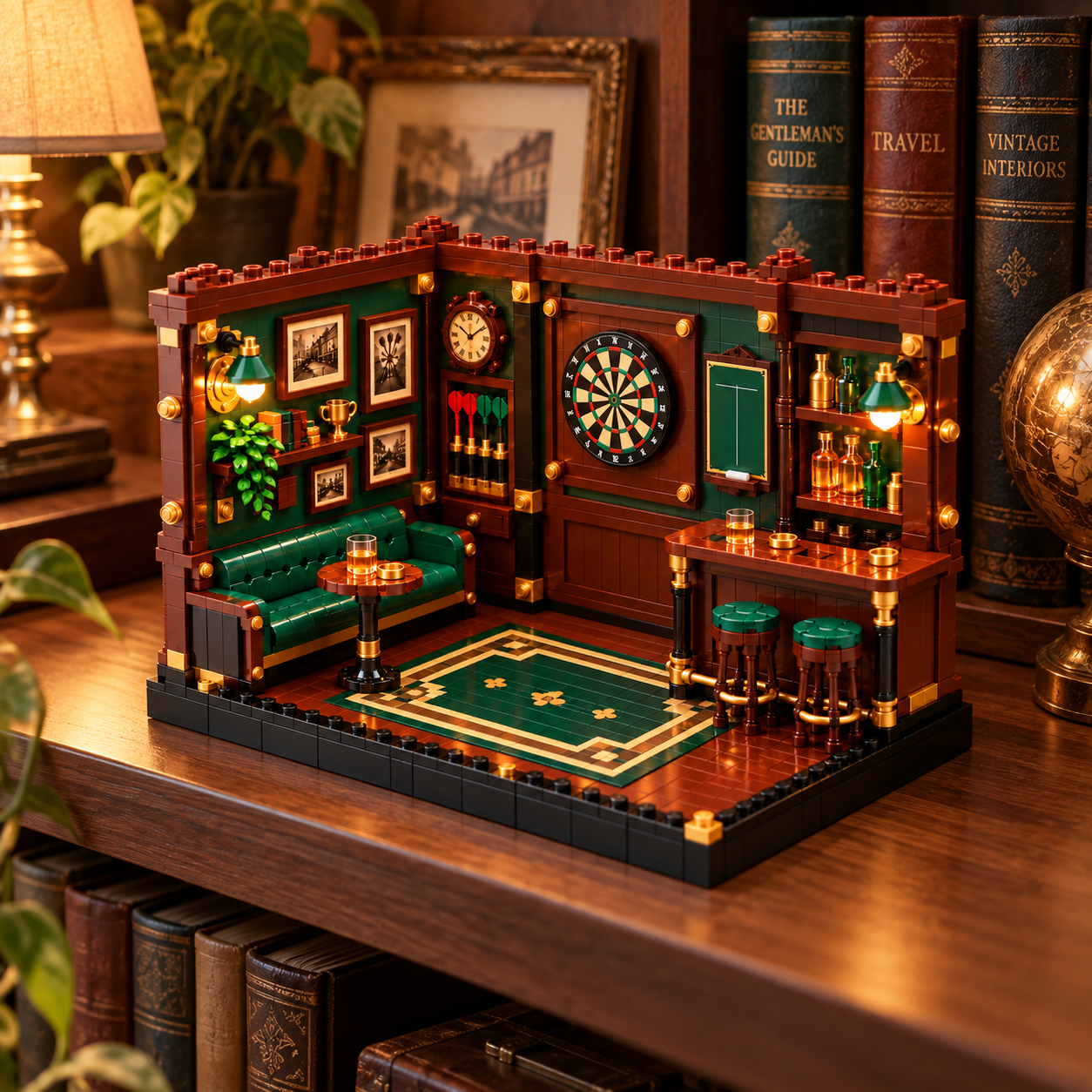Vintage Darts Club Building Set