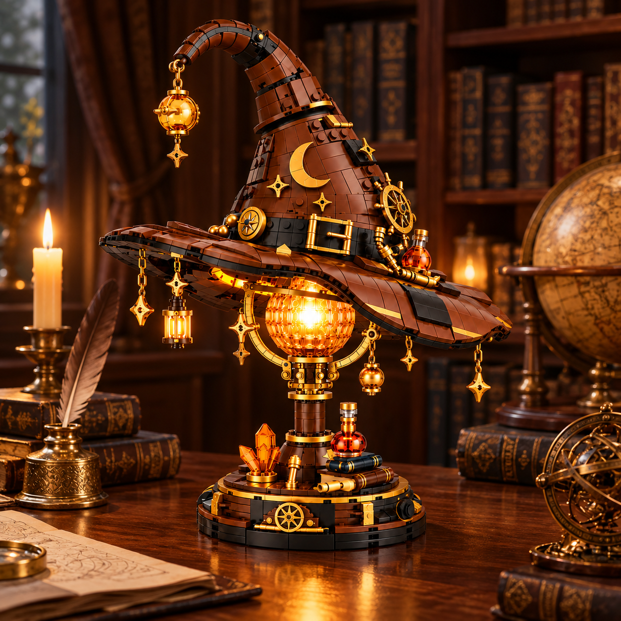 THE LAST SPELL — Wizard Hat LED Lamp