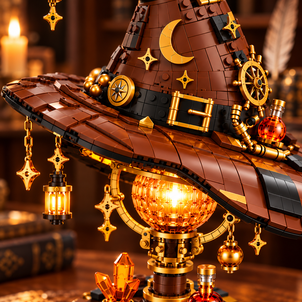 THE LAST SPELL — Wizard Hat LED Lamp