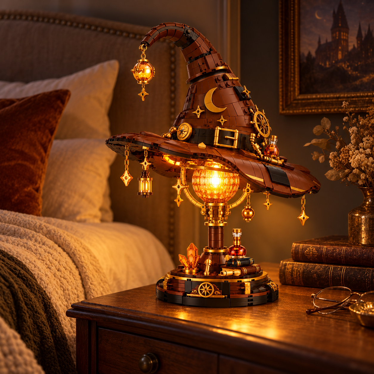 THE LAST SPELL — Wizard Hat LED Lamp