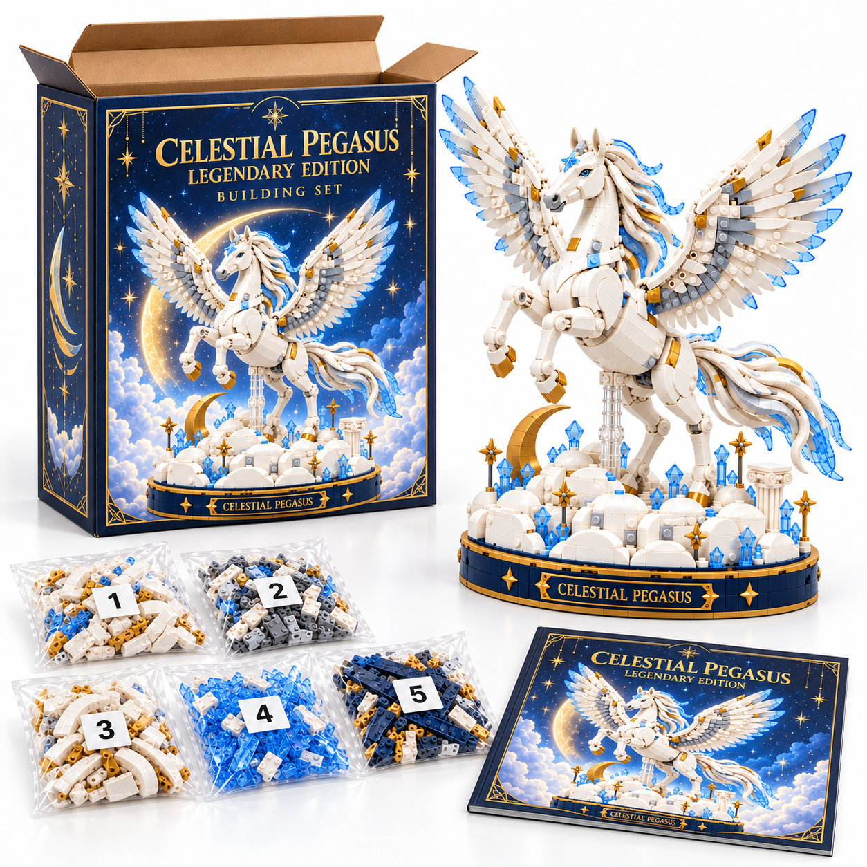 Celestial Pegasus Building Set