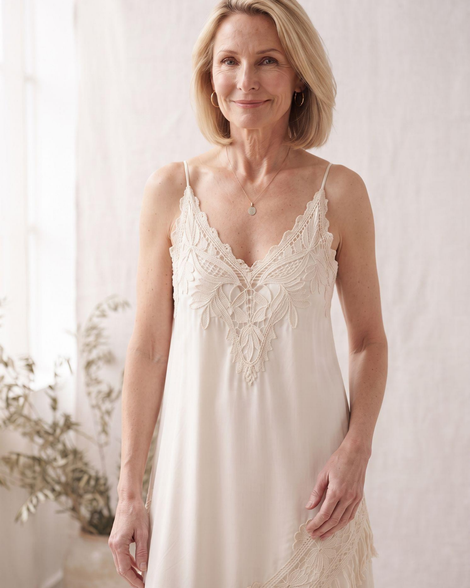 Lace Crochet Maxi Dress