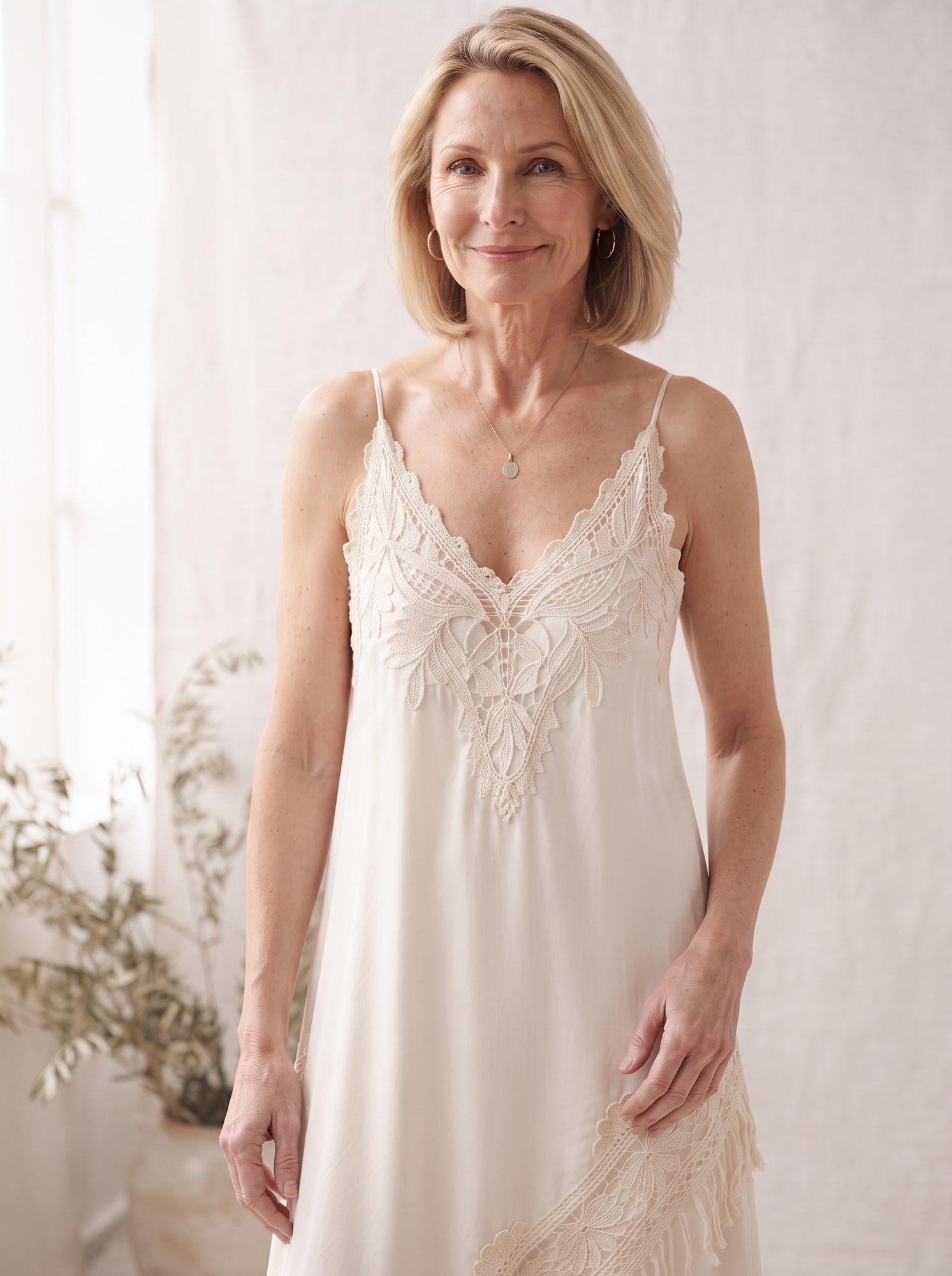 Lace Crochet Maxi Dress