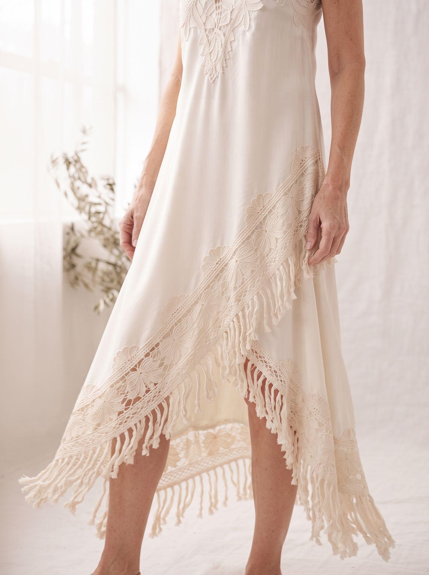 Lace Crochet Maxi Dress