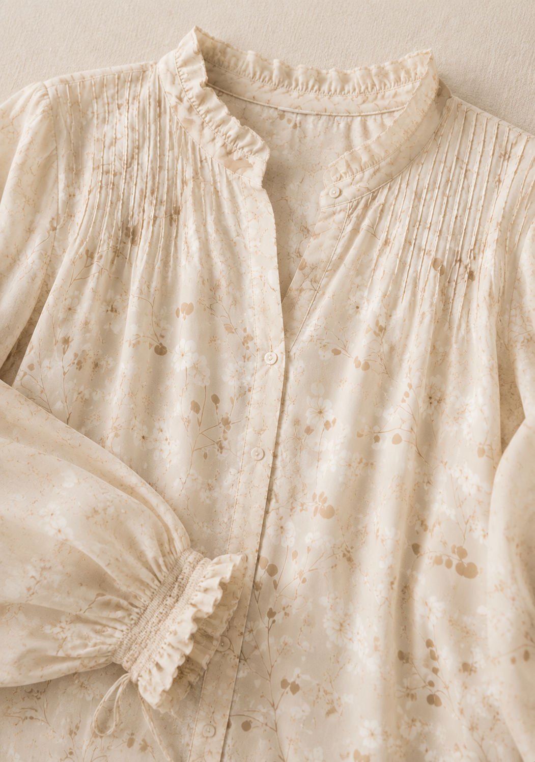 Meadow Bloom Ruffle Blouse