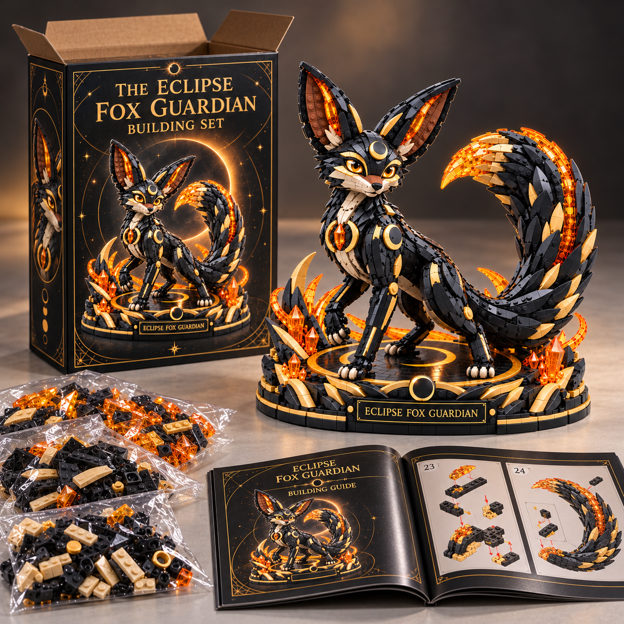 The Eclipse Fox Guardian Building Set
