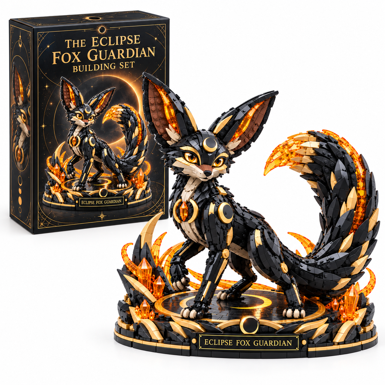 The Eclipse Fox Guardian Building Set