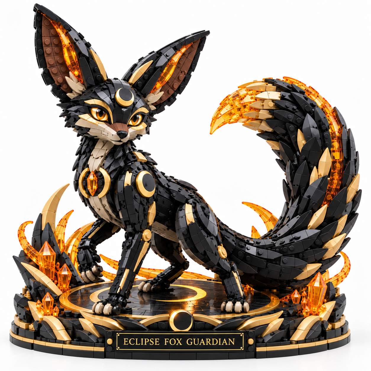 The Eclipse Fox Guardian Building Set