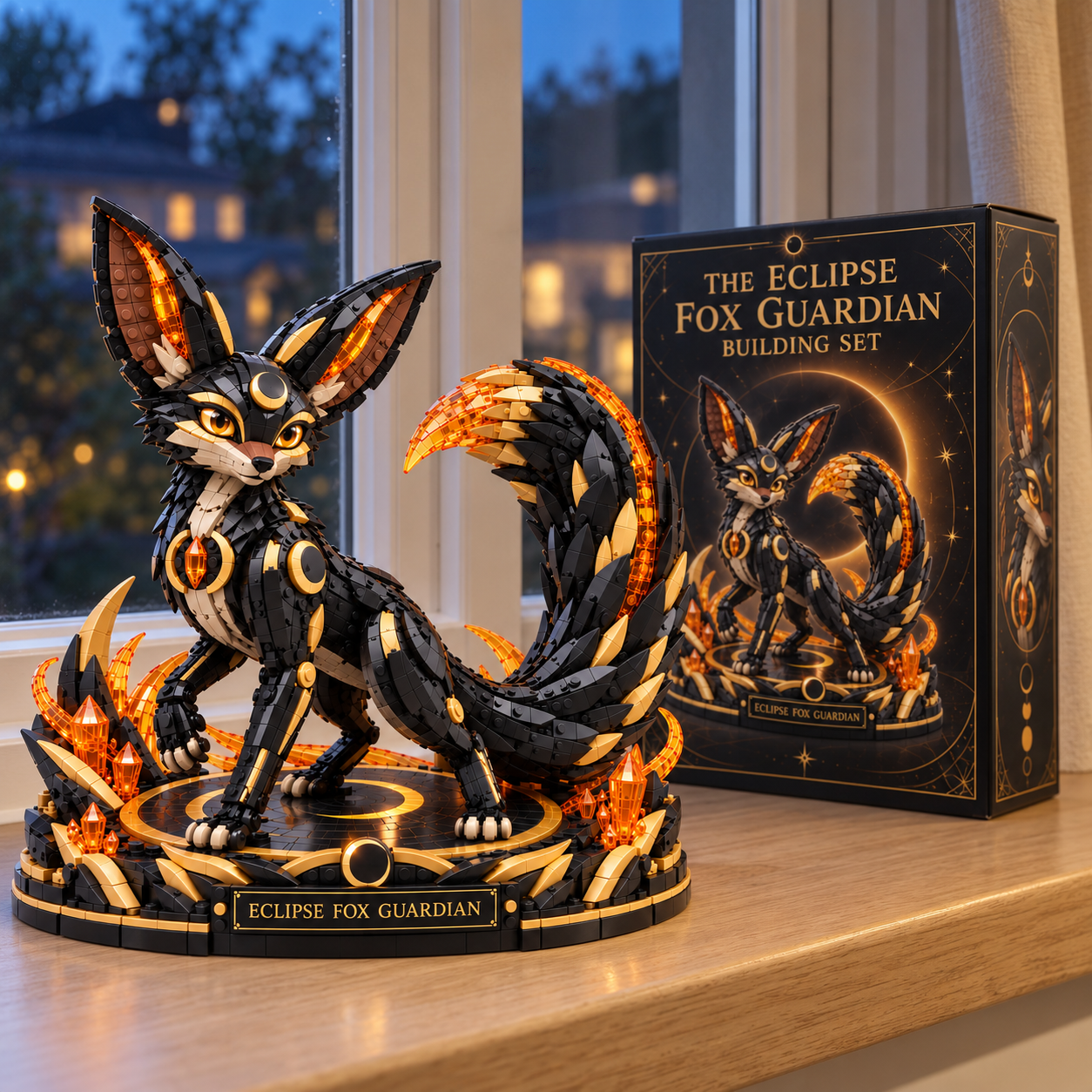 The Eclipse Fox Guardian Building Set